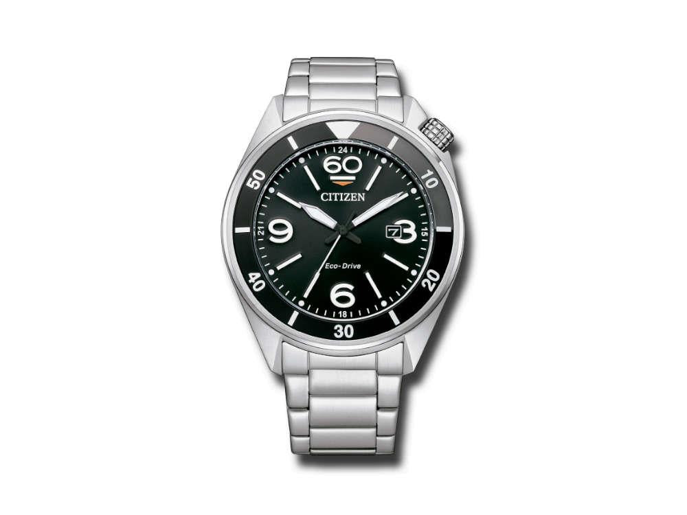 Montre à Quartz Citizen OF, Noir, 44 mm, 10 atm, AW1710-80E