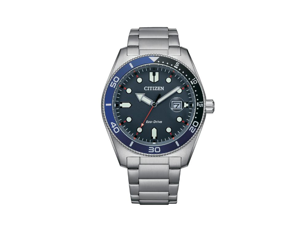 Montre à Quartz Citizen OF, Bleu, 43 mm, 10 atm, AW1761-89L