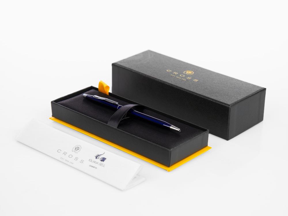 Stylo bille Cross Classic Century, Laque, Bleu, Poli, Attributs Chromés