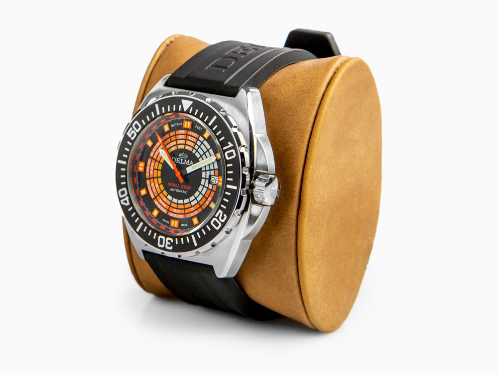 Montre Automatique Delma Diver Shell Star Decompression Timer, 41501.670.6.034