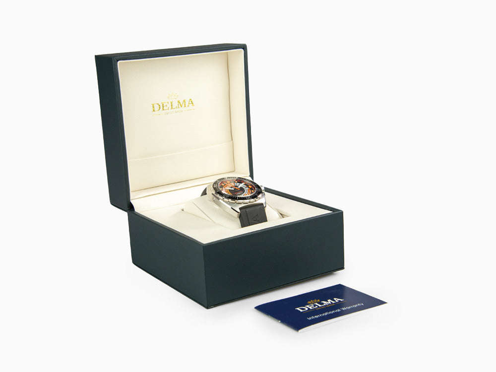 Montre Automatique Delma Diver Shell Star Decompression Timer, 41501.670.6.034