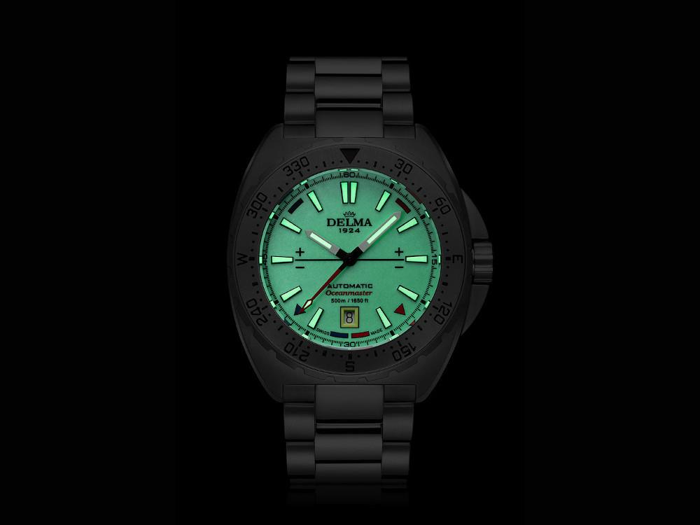 Montre Automatique Delma Diver Oceanmaster Lume, 44 mm, 41701.670.6.169