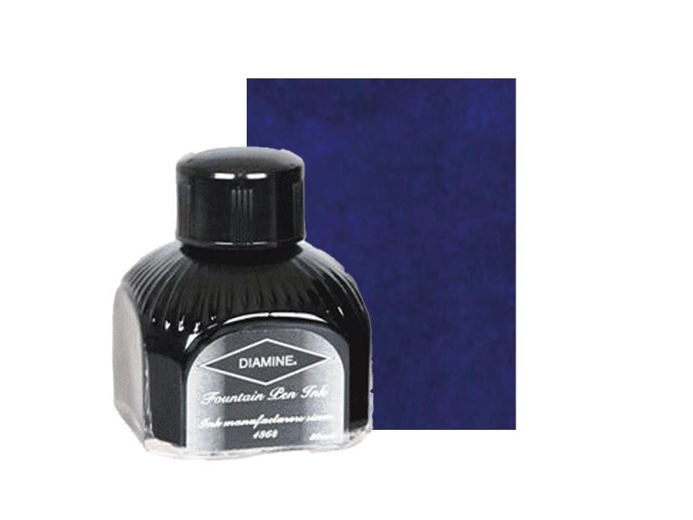 Encrier Diamine Bilberry, 80ml, Bouteille en verre italie