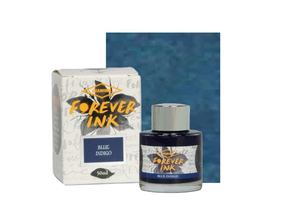 Encrier Diamine Forever Ink Collection- Encre permanente Blue Indigo, Bleu, 50ml