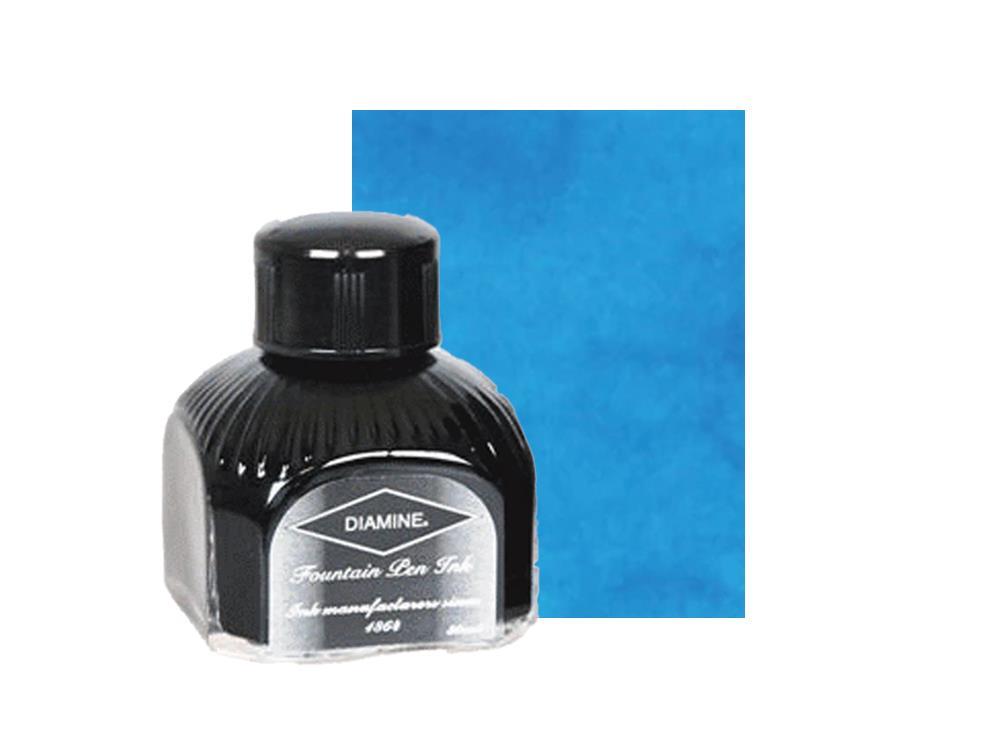 Encrier Diamine Havasu Turquoise, 80ml, Bouteille en verre italien