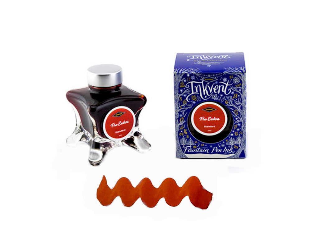 Encrier Diamine Fire Embers, Ink Vent Blue, 50ml, Rouge