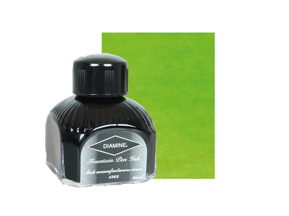 Encrier Diamine  Jade Green, 80ml., , Bouteille en verre italien