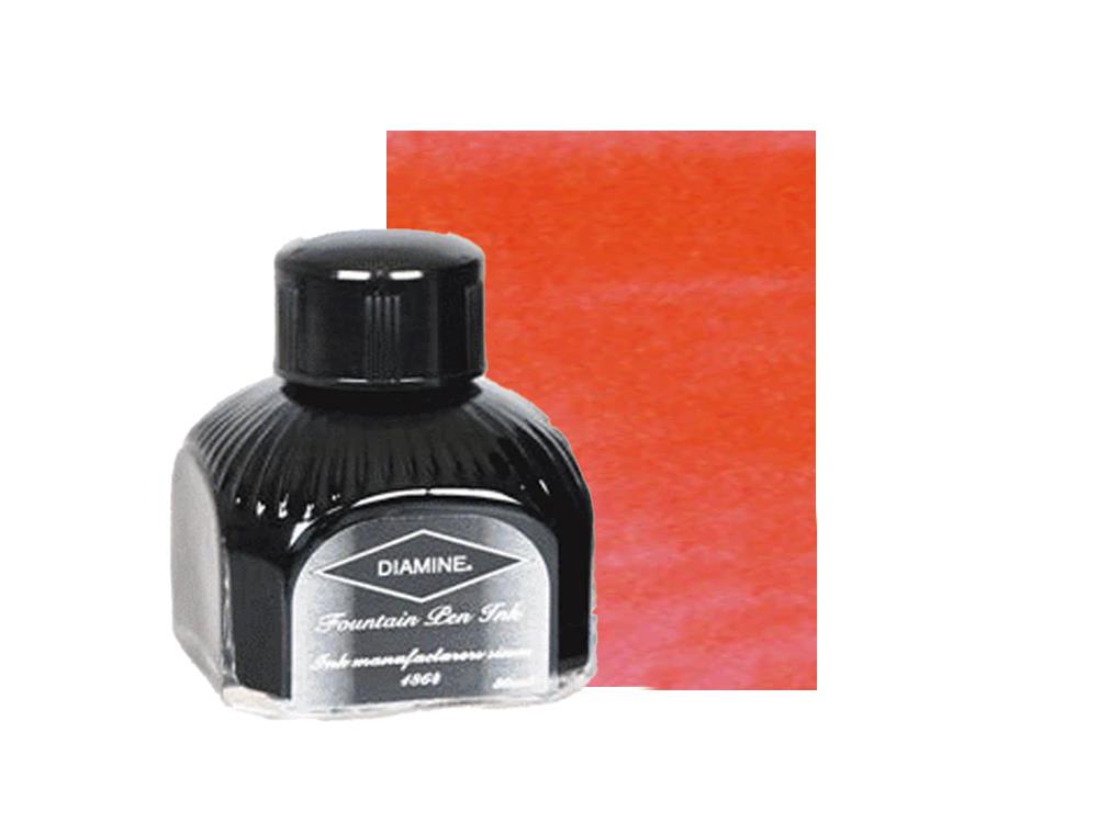 Encrier Diamine Pink, 80ml.,Bouteille en verre italien