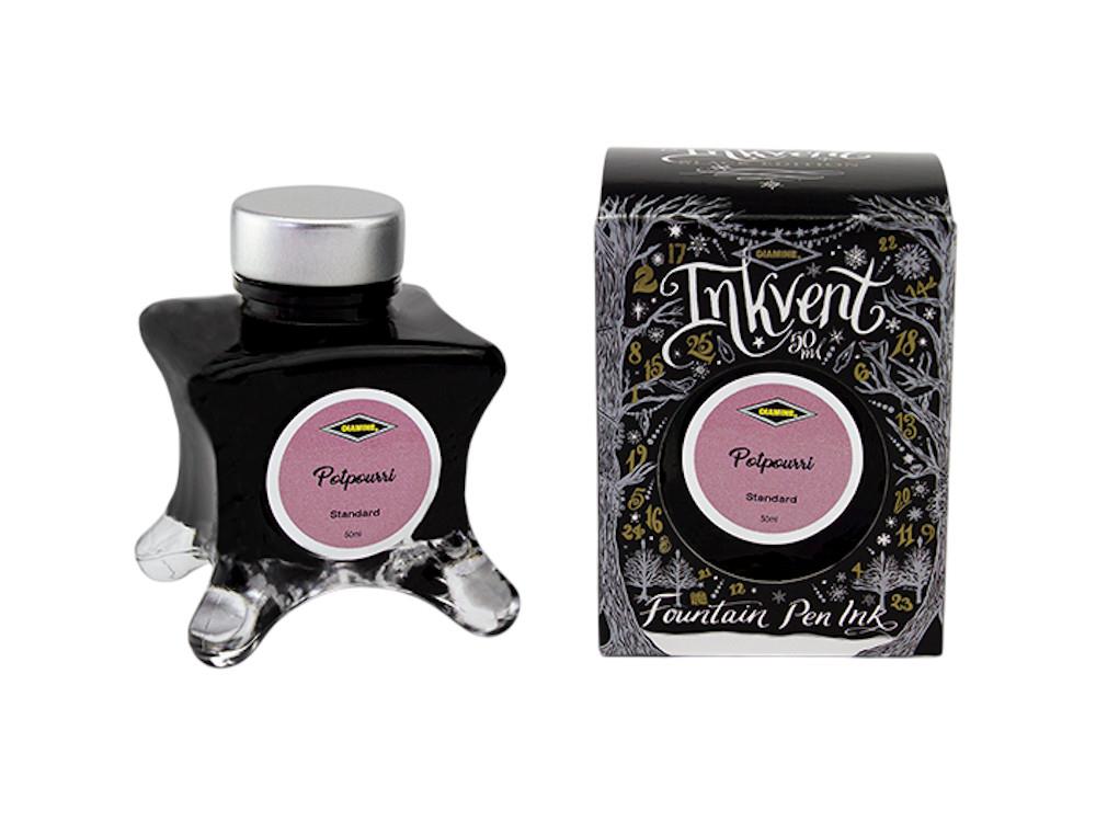 Encrier Diamine Ink Vent Black Standard Potpourri, 50ml, Rose