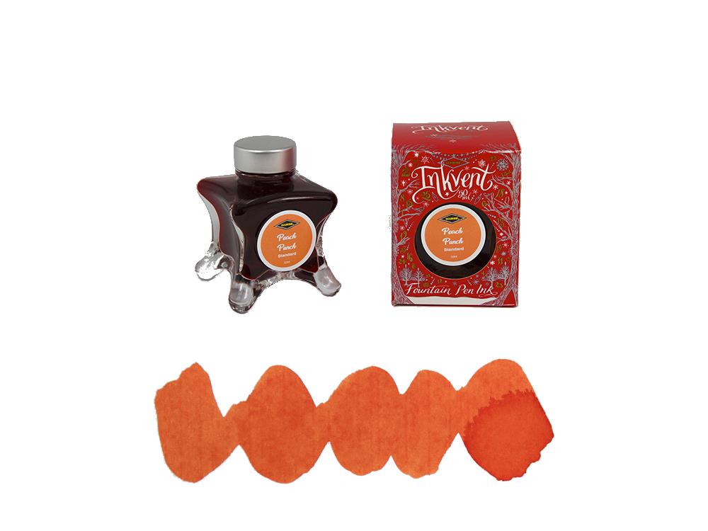 Encrier Diamine Peach Punch Ink Vent Red, 50ml, Orange, Verre