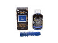 Encrier Diamine Shimmering Blue Pearl, 50ml, Verre
