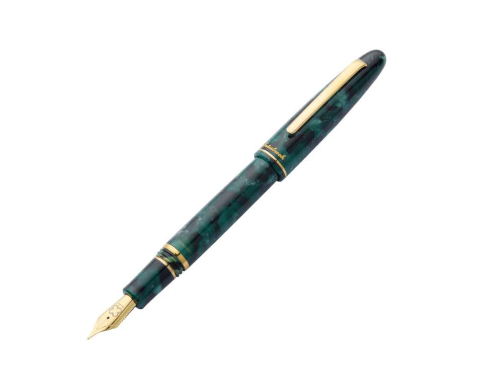 Stylo Plume Esterbrook Estie Evergreen, Vert, Plaqué or, E196