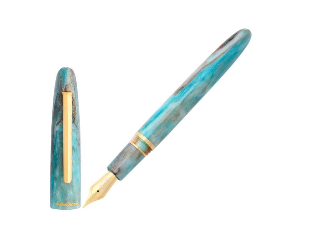 Stylo Plume Esterbrook Estie Avalanche, Diamond Cast, Bleu, EAV9106