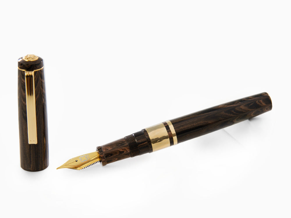 Stylo Plume Esterbrook Big-J Antique Rose Ebonite, Marron, EBJR