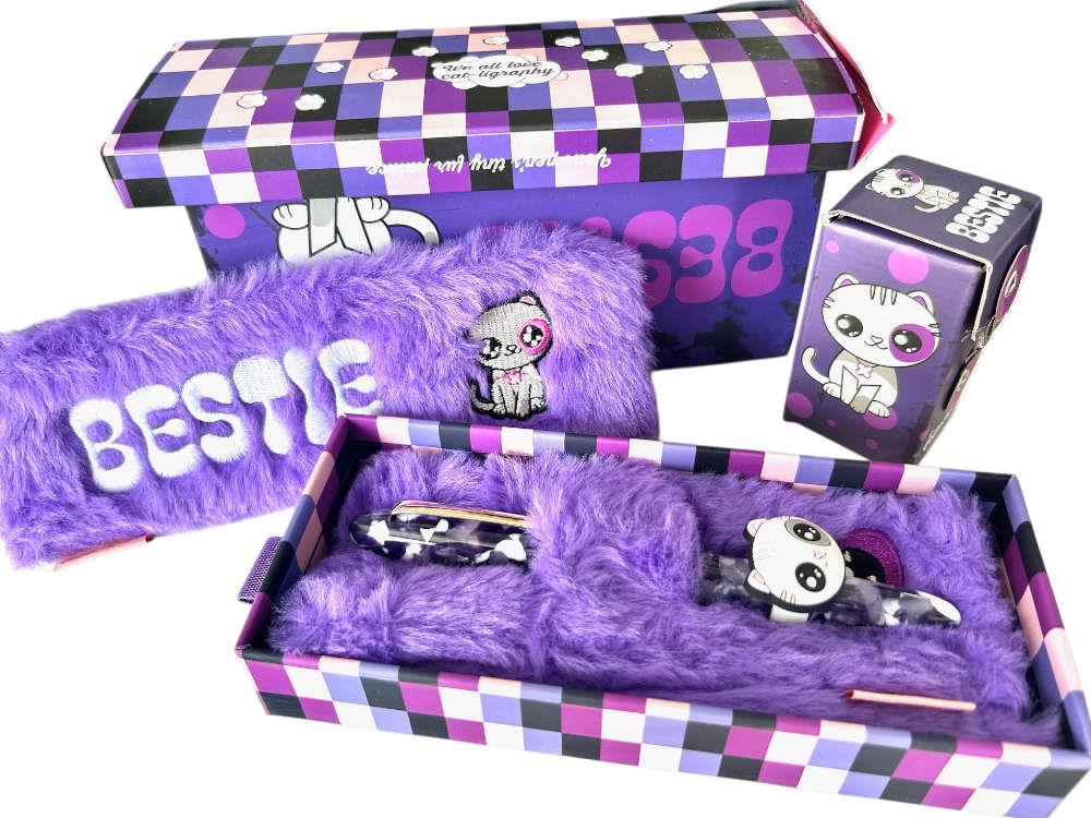 Set Stylo Plume Esterbrook Estie Bestie Sugar Plum Purple, EBSP