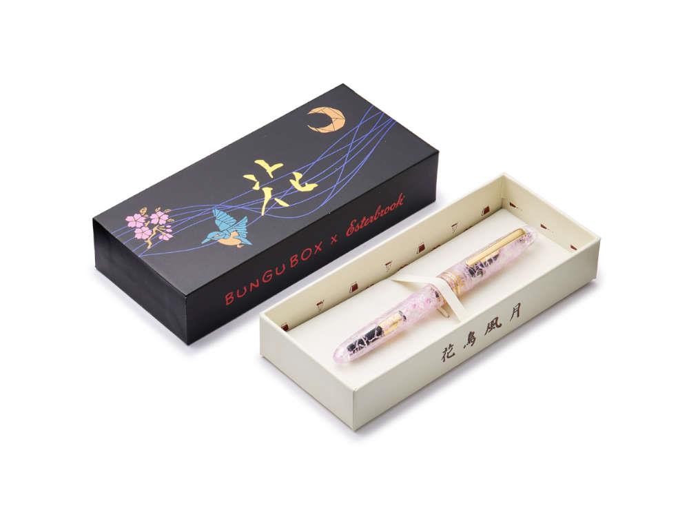 Stylo Plume Esterbrook Estie x BUNGU Kachofugetsu Flower, EBUNGU26