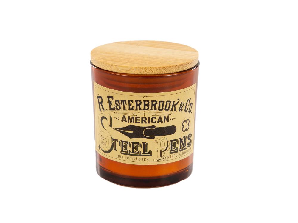 Bougie Esterbrook Ginger Orange, Verre, ECANDLE