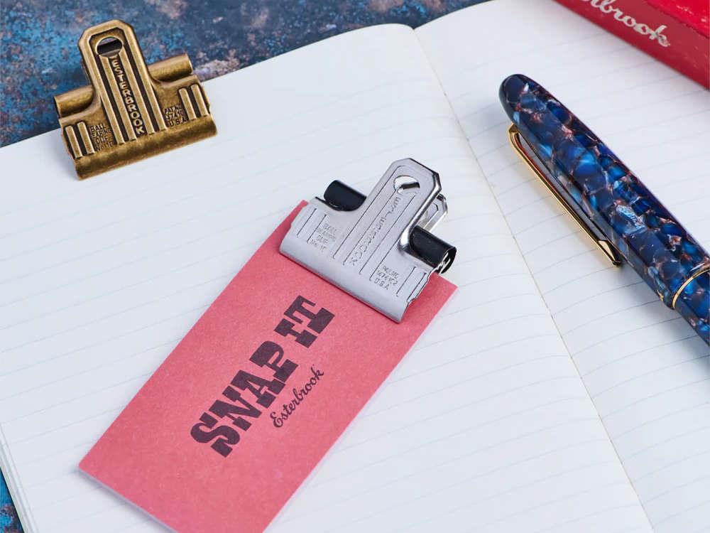 Ensemble de 3 Clips Eclipse Esterbrook, Métal, Argent, ECL-SILVER