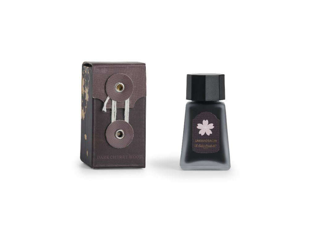 Encrier Esterbrook x Sakura Dragon Dark Cherry Wood Limited Edition