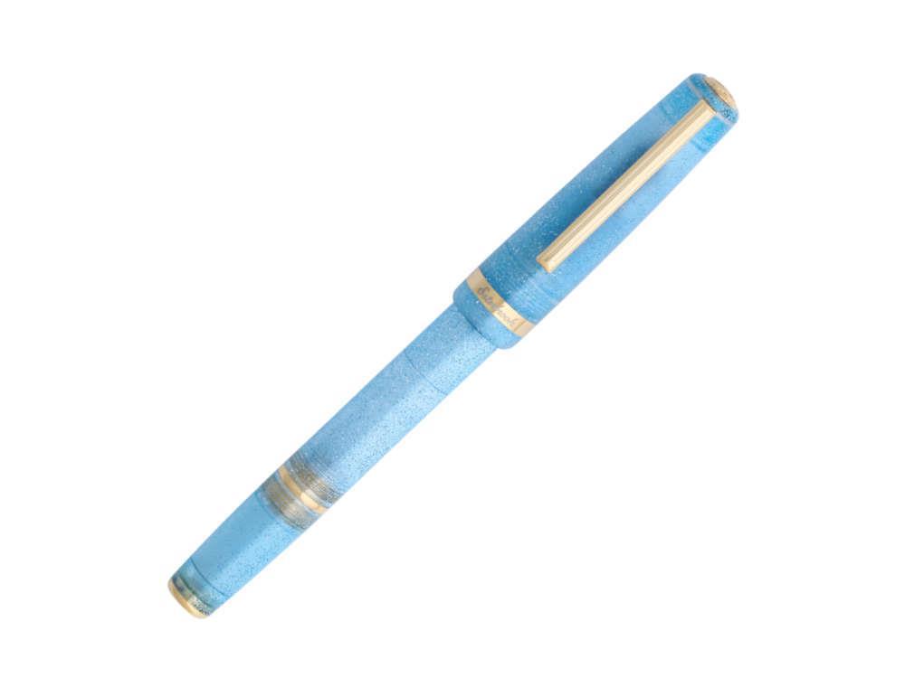 Stylo Plume Esterbrook JR Twinkle, Bleu, Plaqué or, EJRTW