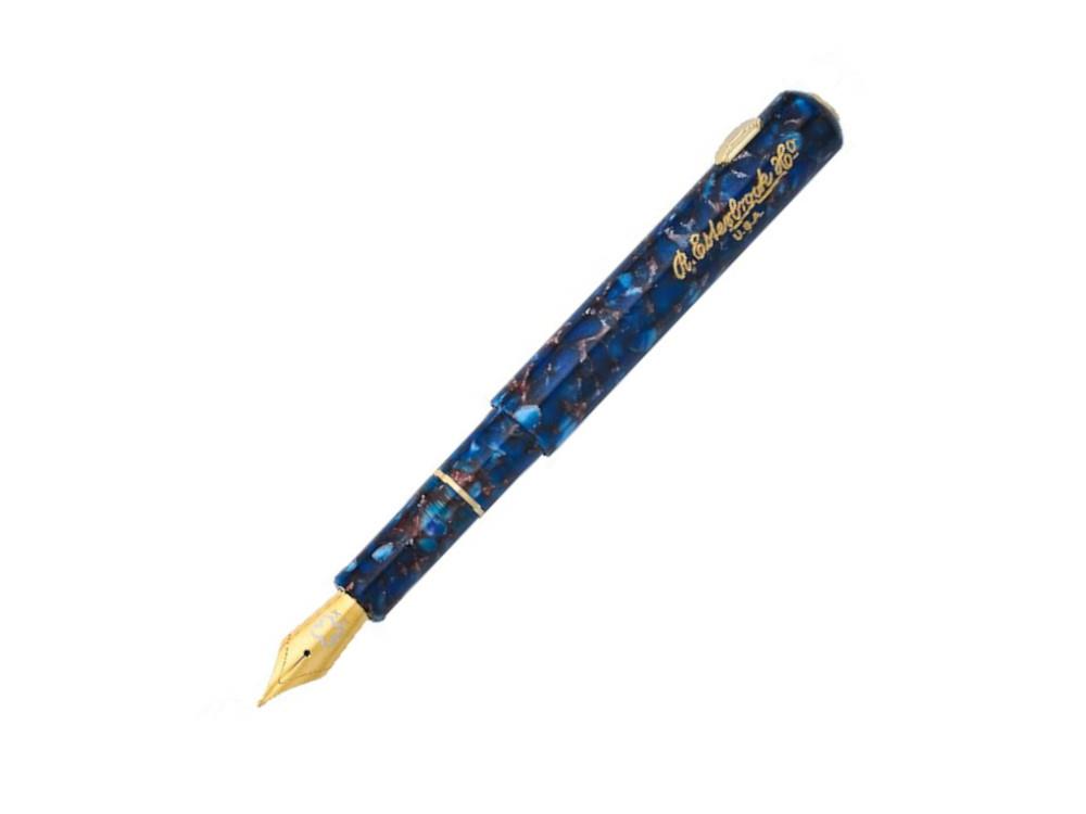 Stylo Plume Esterbrook Niblet Noubleau Blu, Résine, Plaqué or, EPP9156