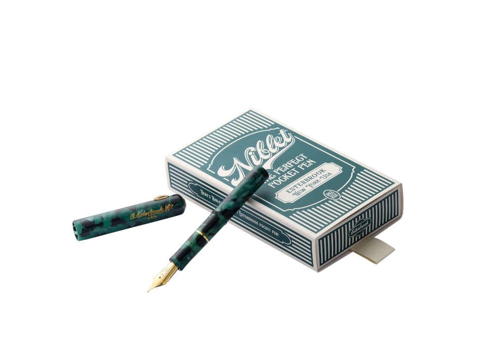 Stylo Plume Esterbrook Niblet Evergreen, Vert, Plaqué or, EPP9196