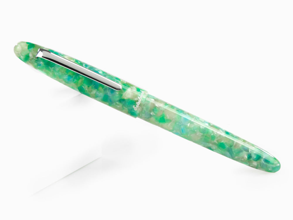 Stylo Plume Esterbrook Estie Sea Glass, Attributs Chromés, ESG836