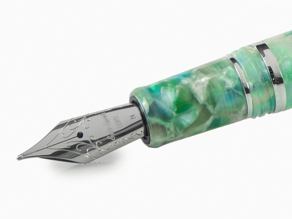 Stylo Plume Esterbrook Estie Sea Glass, Attributs Chromés, ESG836