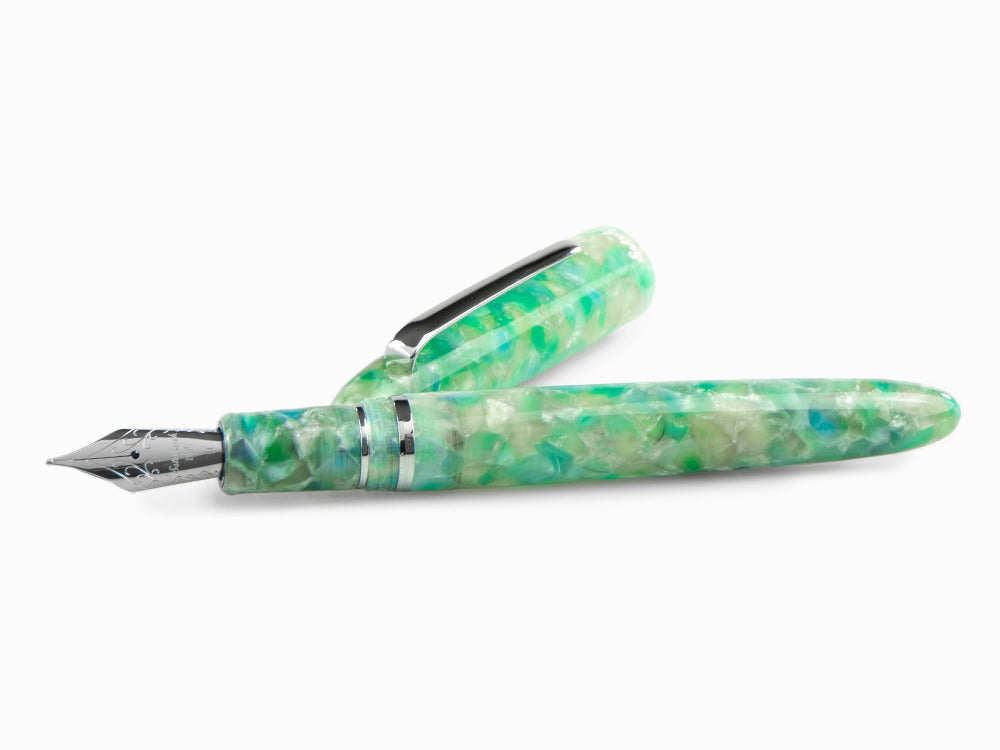 Stylo Plume Esterbrook Estie Sea Glass, Attributs Chromés, ESG836