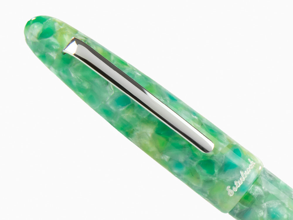 Stylo Plume Esterbrook Estie Sea Glass, Attributs Chromés, ESG836