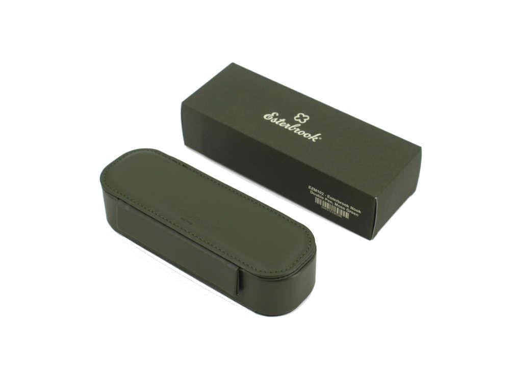Étui Stylo Esterbrook Moss Green, 2 Instruments D'écriture, EZM102