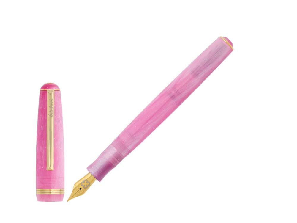 Stylo Plume Esterbrook JR Love Potion, Rose, Plaqué or, JRPINK