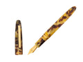 Stylo Plume Esterbrook Estie Tortoise, Résine Noire, Plaqué or, E136