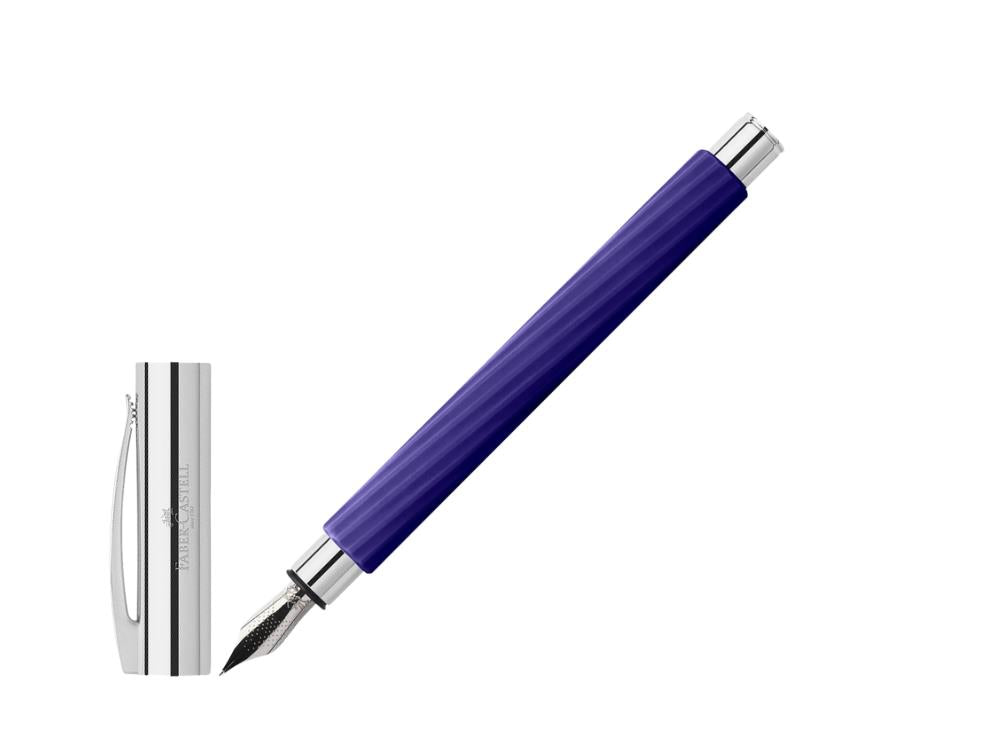 Stylo Plume Faber-Castell Ambition Midnight Mauve, Résine, 47780