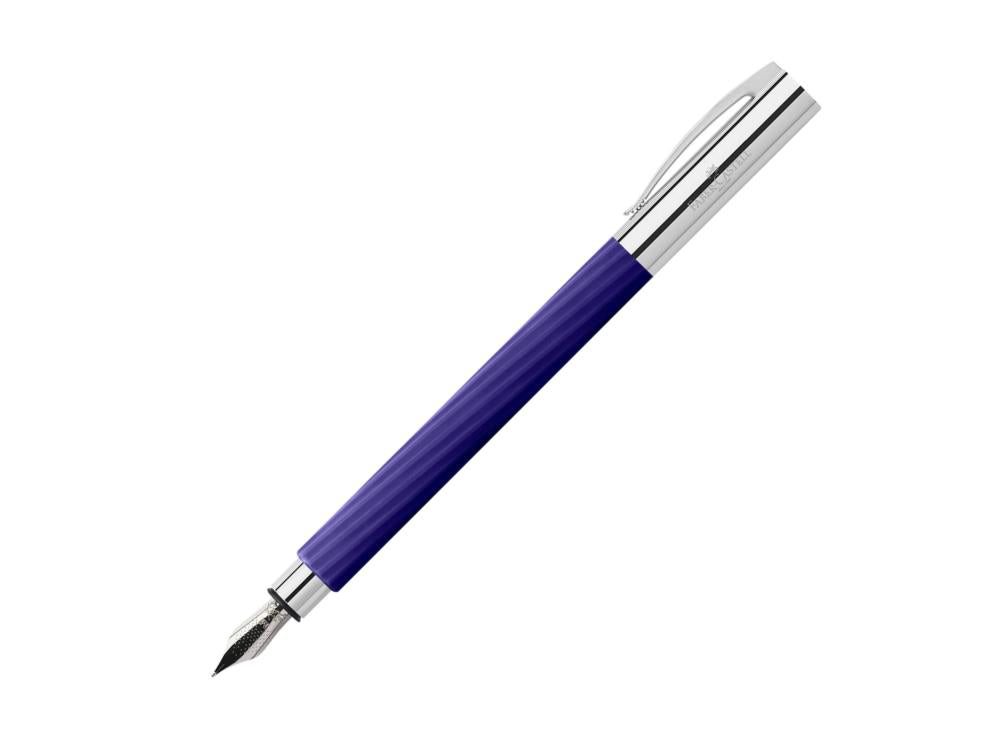 Stylo Plume Faber-Castell Ambition Midnight Mauve, Résine, 47780