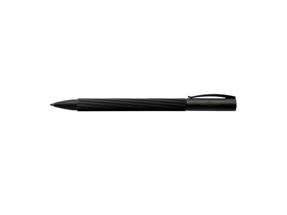Stylo bille Faber-Castell Ambition Obsidian, Résine, Noir, 147795