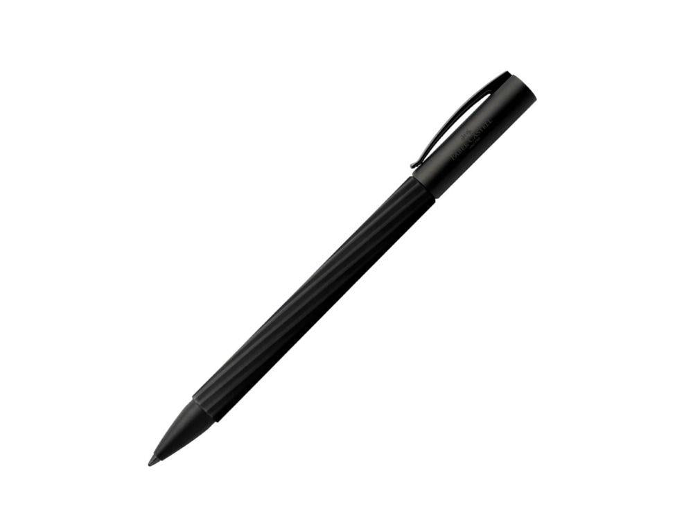 Stylo bille Faber-Castell Ambition Obsidian, Résine, Noir, 147795