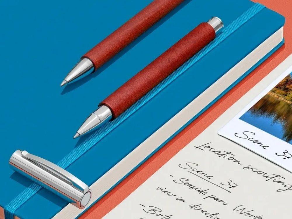 Roller Faber-Castell Ambition, Bois de Poirier, Marron, 148111