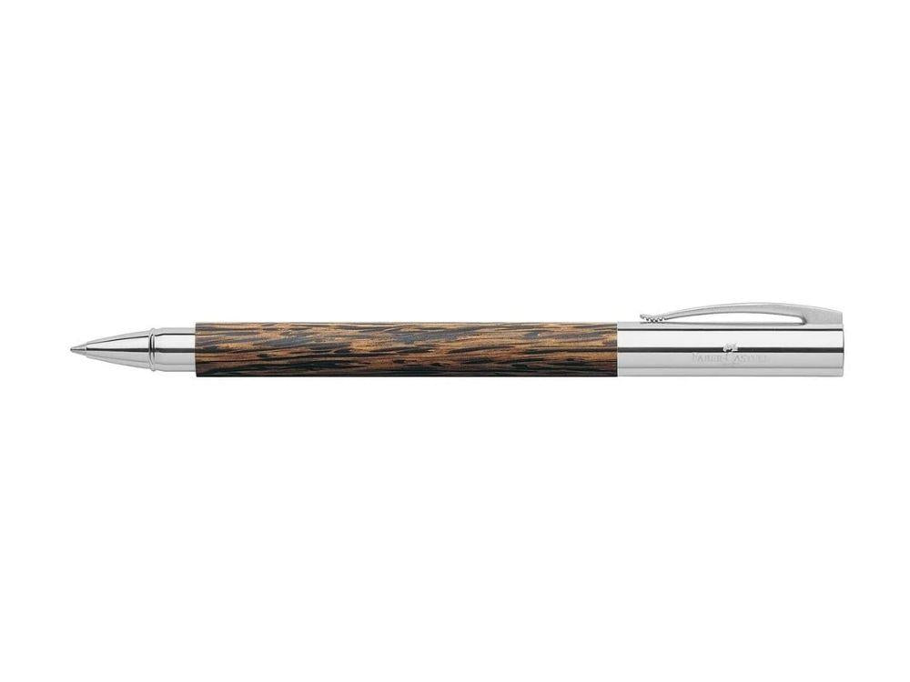 Roller Faber-Castell Ambition, Bois de cocotier, Marron, 148120