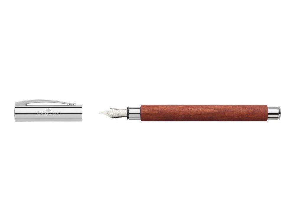 Stylo Plume Faber-Castell Ambition, Bois de Poirier, Marron, 148180