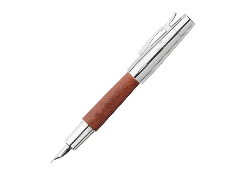 Stylo Plume Faber-Castell E-Motion, Bois, Marron, 148200