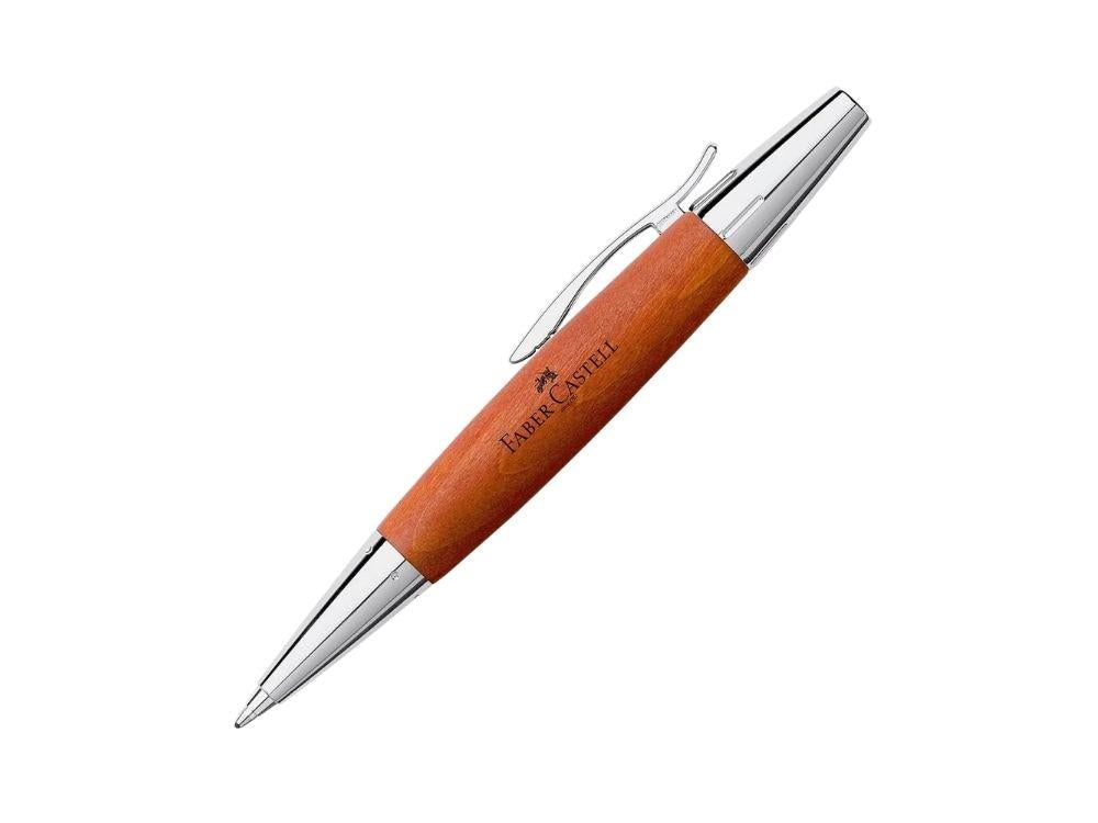 Stylo bille Faber-Castell E-Motion, Bois de Poirier, Cognac, 148382