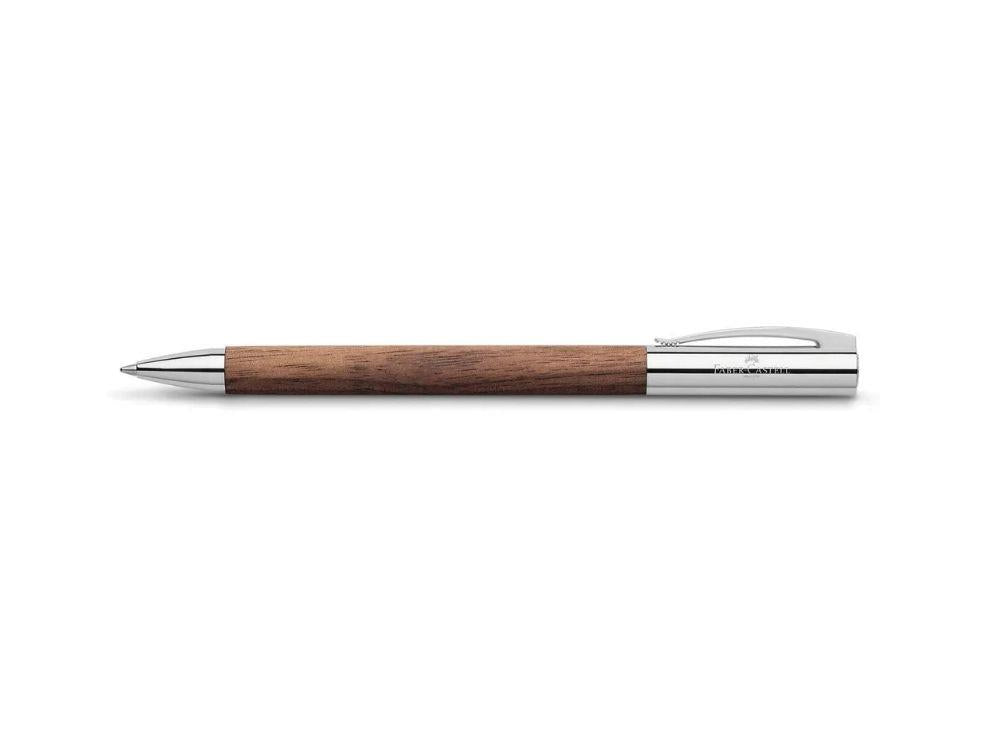 Stylo bille Faber-Castell Ambition Nogal, Bois, Marron, 148531