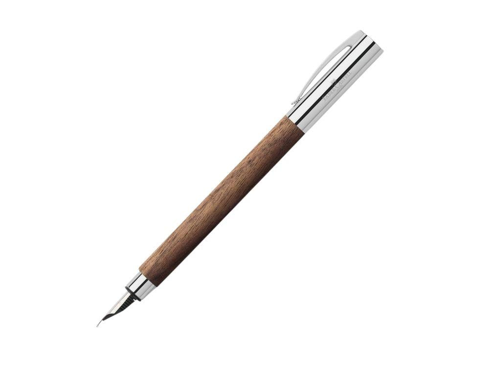 Stylo Plume Faber-Castell Ambition Nogal, Bois, Marron, Metal, 148580