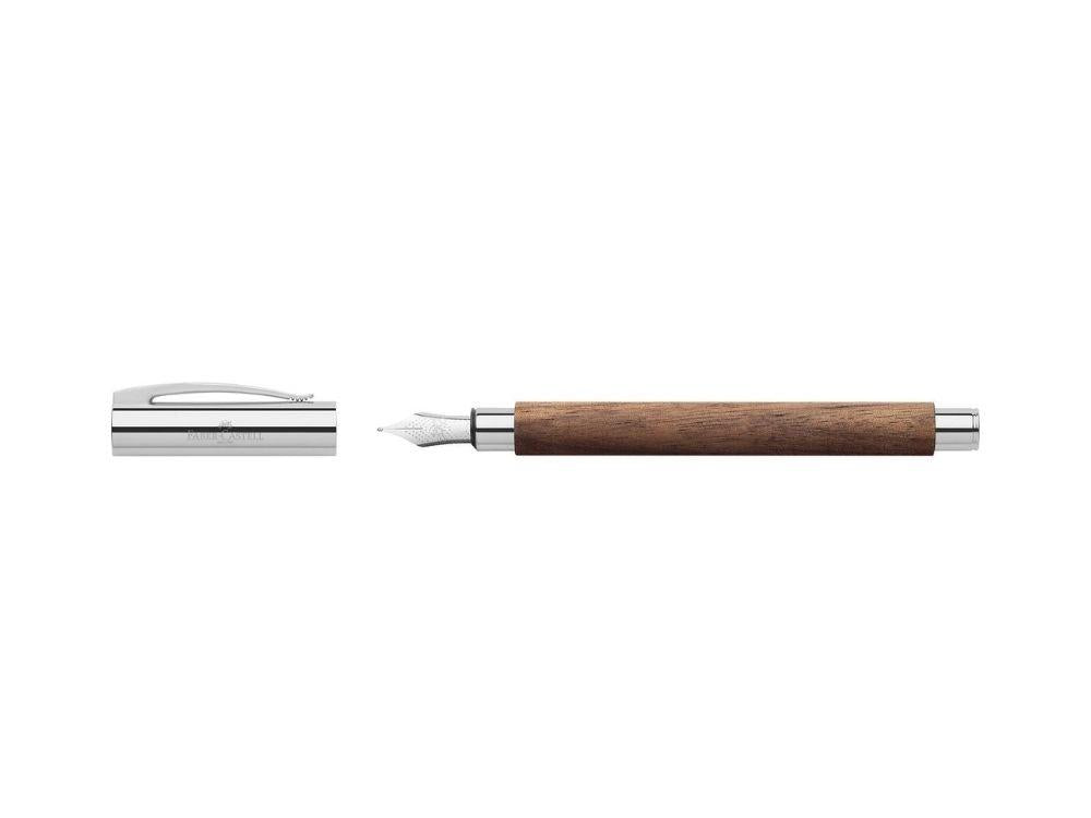 Stylo Plume Faber-Castell Ambition Nogal, Bois, Marron, Metal, 148580