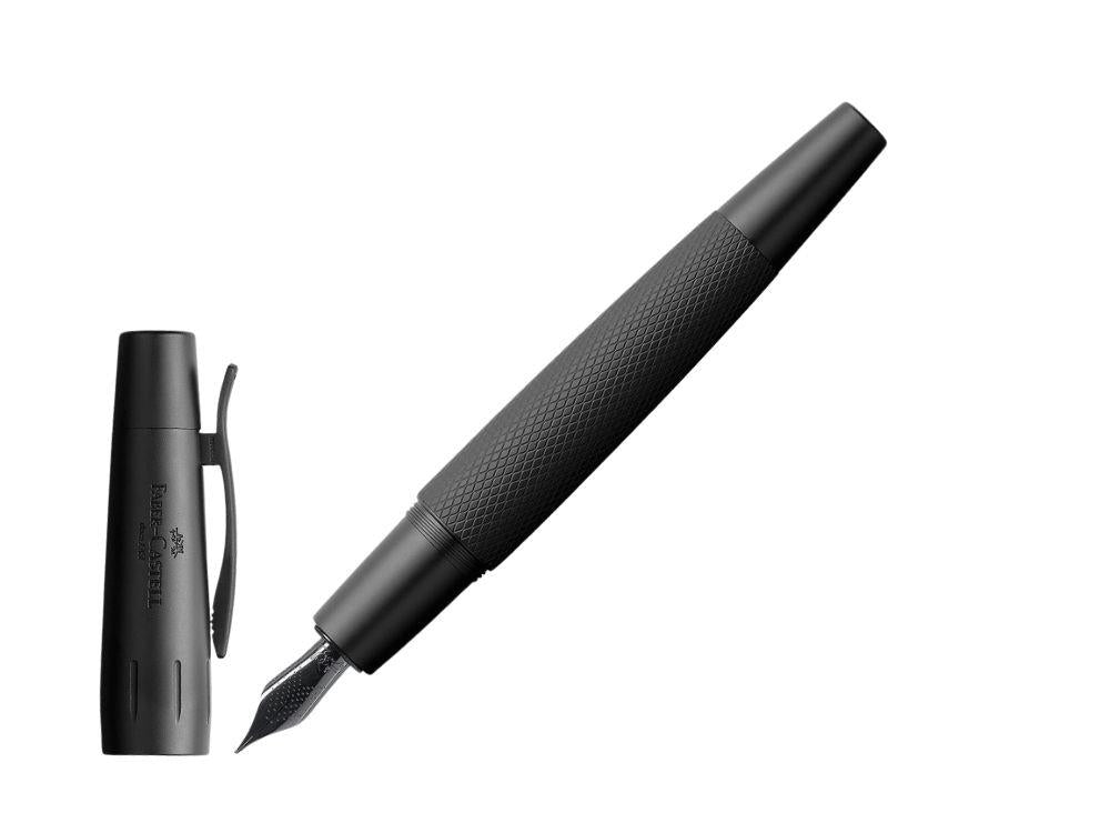Stylo Plume Faber-Castell E-Motion Pure Black, Noir mat, 148620