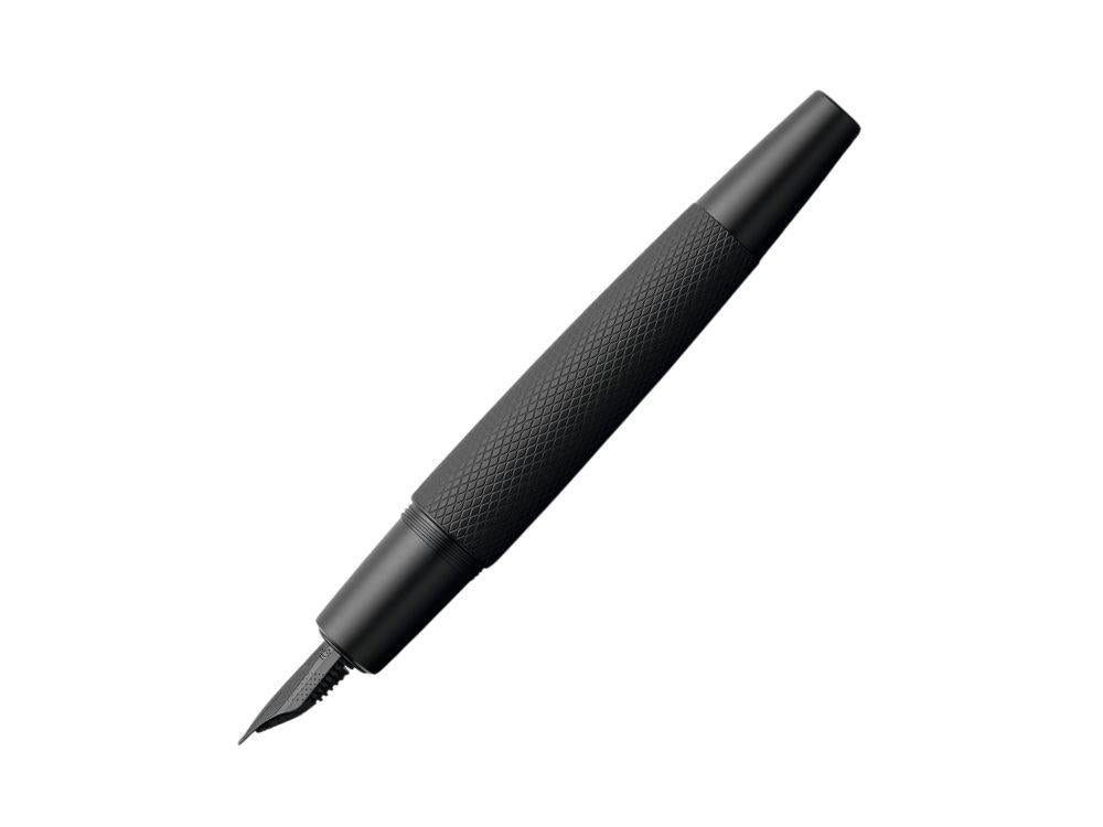 Stylo Plume Faber-Castell E-Motion Pure Black, Noir mat, 148620