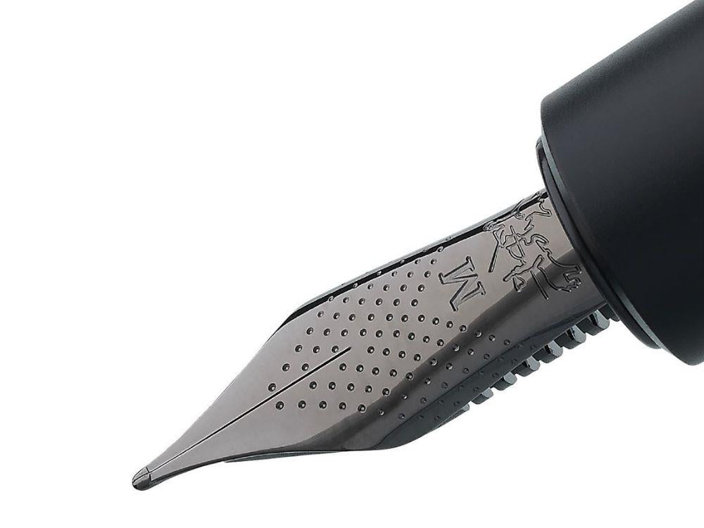 Stylo Plume Faber-Castell E-Motion Pure Black, Noir mat, 148620