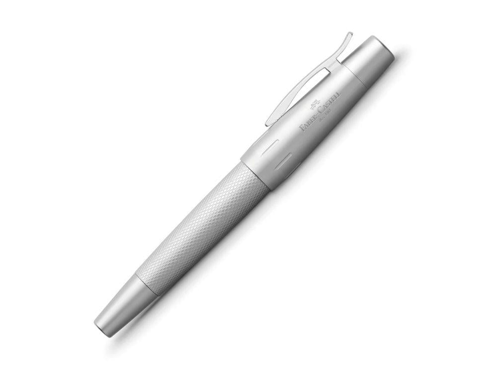 Roller Faber-Castell E-Motion, Métal, Argent, 148675