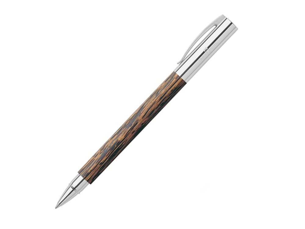 Roller Faber-Castell Ambition, Bois de cocotier, Marron, 148120
